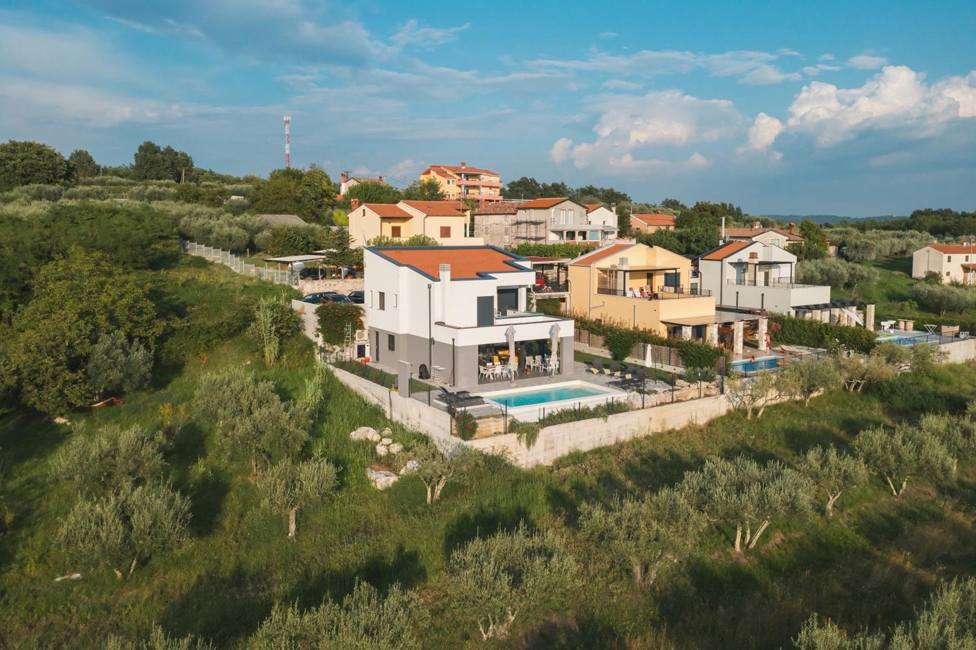Villa Boiky - Private Pool And Amazing Sea View, Istria Materada エクステリア 写真
