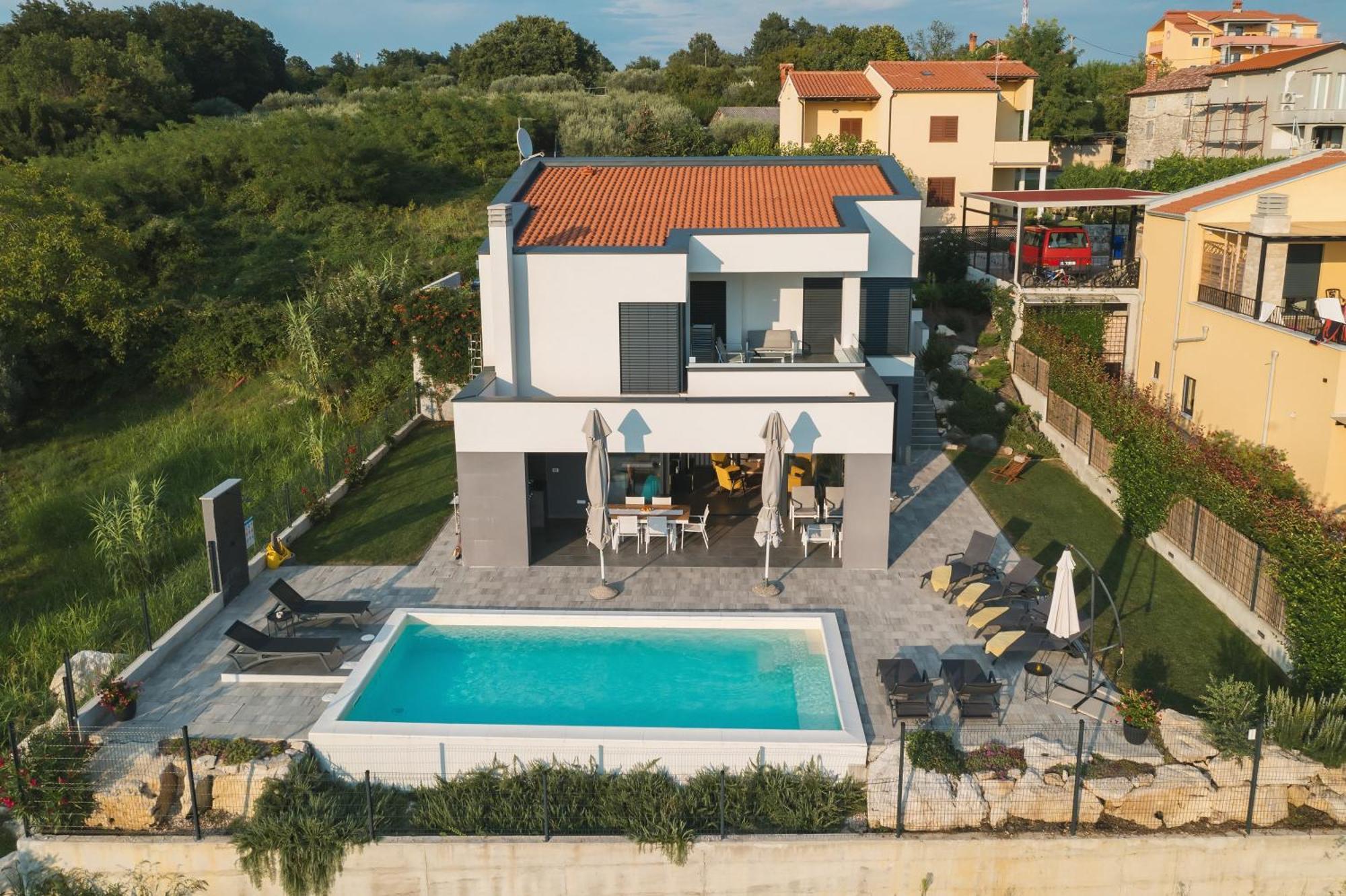 Villa Boiky - Private Pool And Amazing Sea View, Istria Materada エクステリア 写真