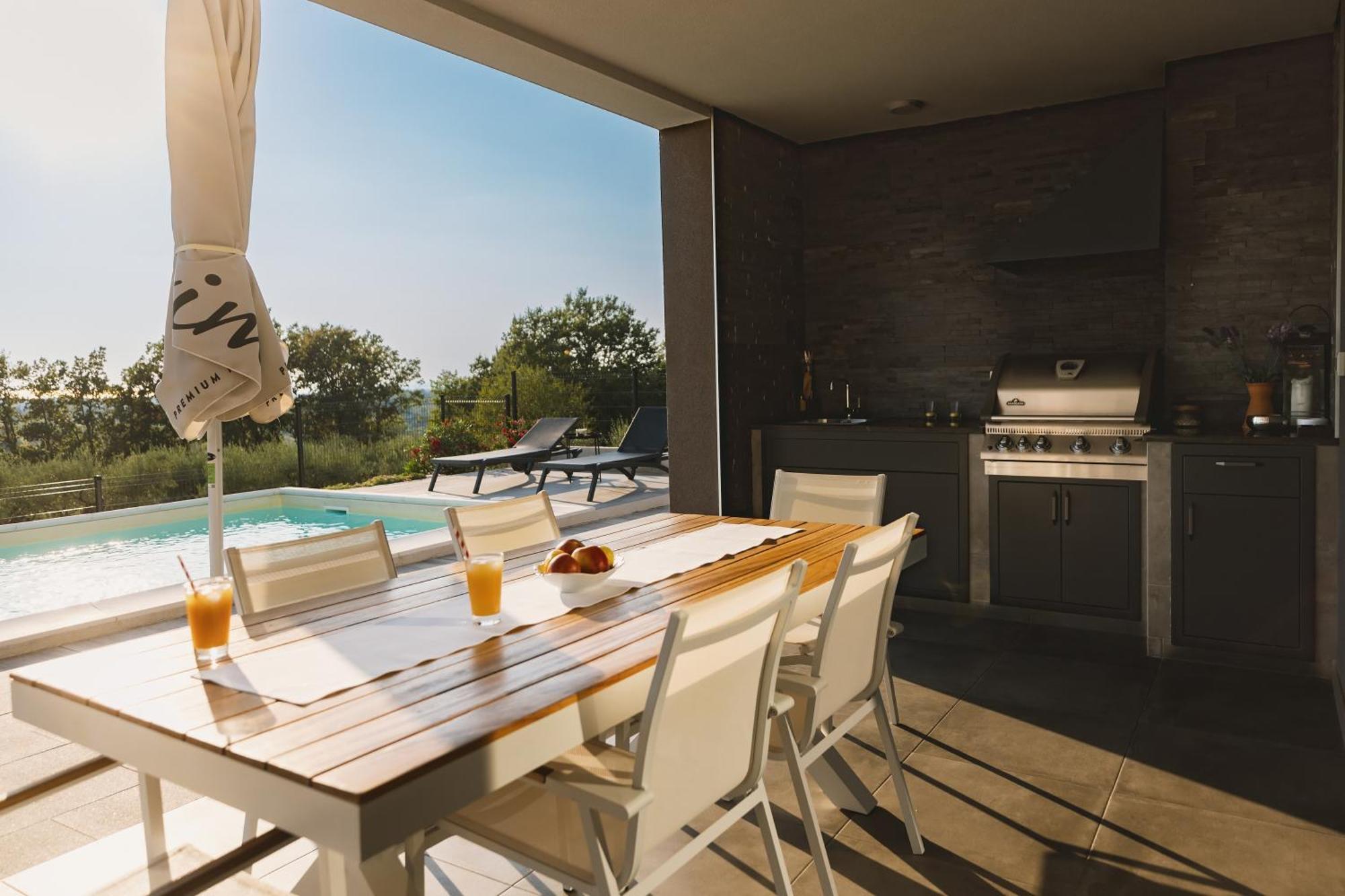 Villa Boiky - Private Pool And Amazing Sea View, Istria Materada エクステリア 写真